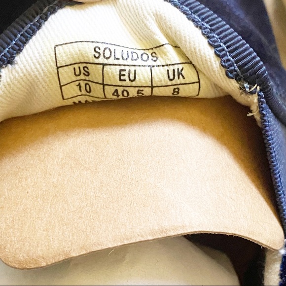 {Soludos} Embroidered Celestial Velvet Slip-On Sneakers - Picture 6 of 6